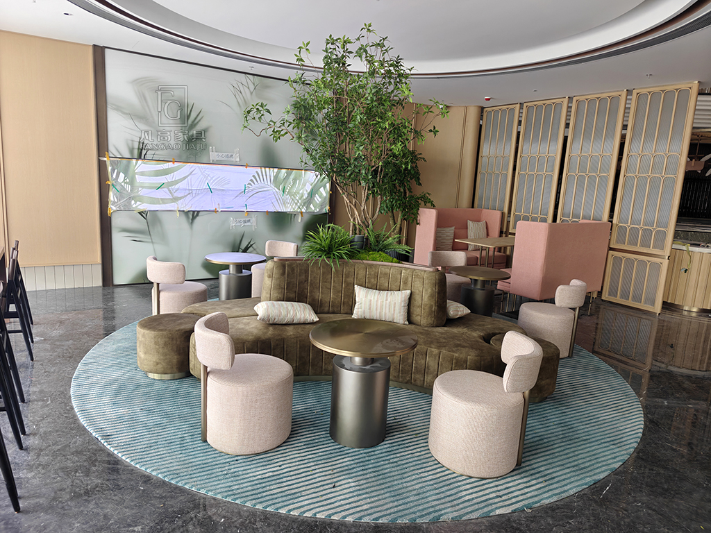 凡高家具|深圳大梅沙希尔顿花园酒店公区家具工程实拍4